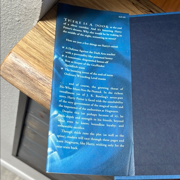 Harry Potter and the Order of the Phoenix Hard Cover Book - Picture 6 of 8